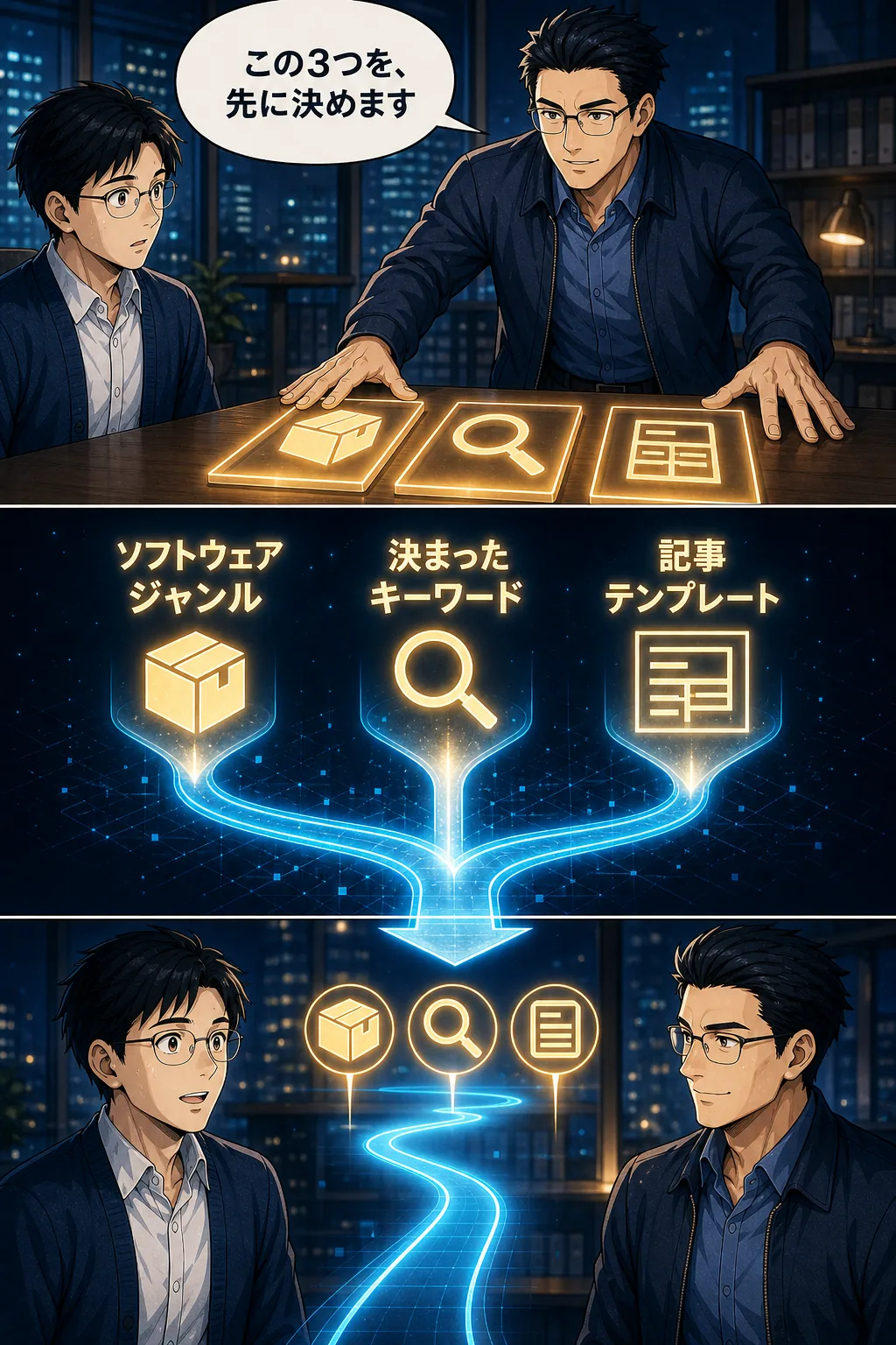 11 three elements manga