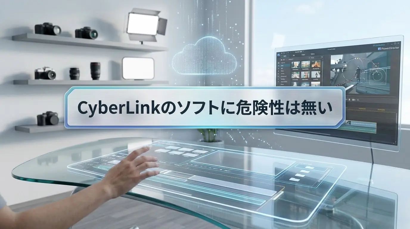 まとめ:CyberLinkのソフトに危険性は無い