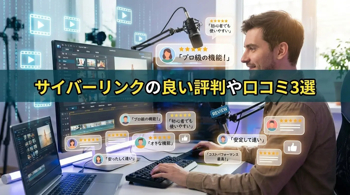 サイバーリンクに悪い評判や口コミはある?