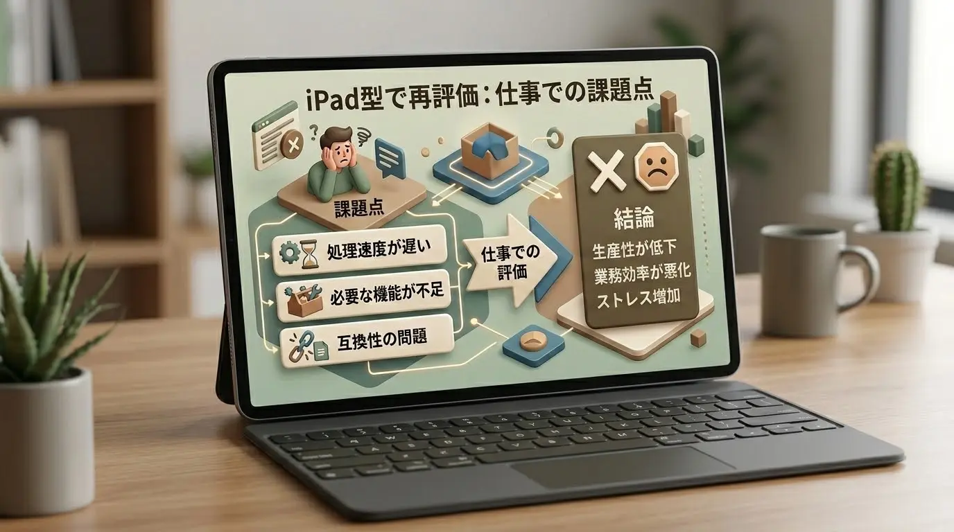 仕事で使うには厳しいから