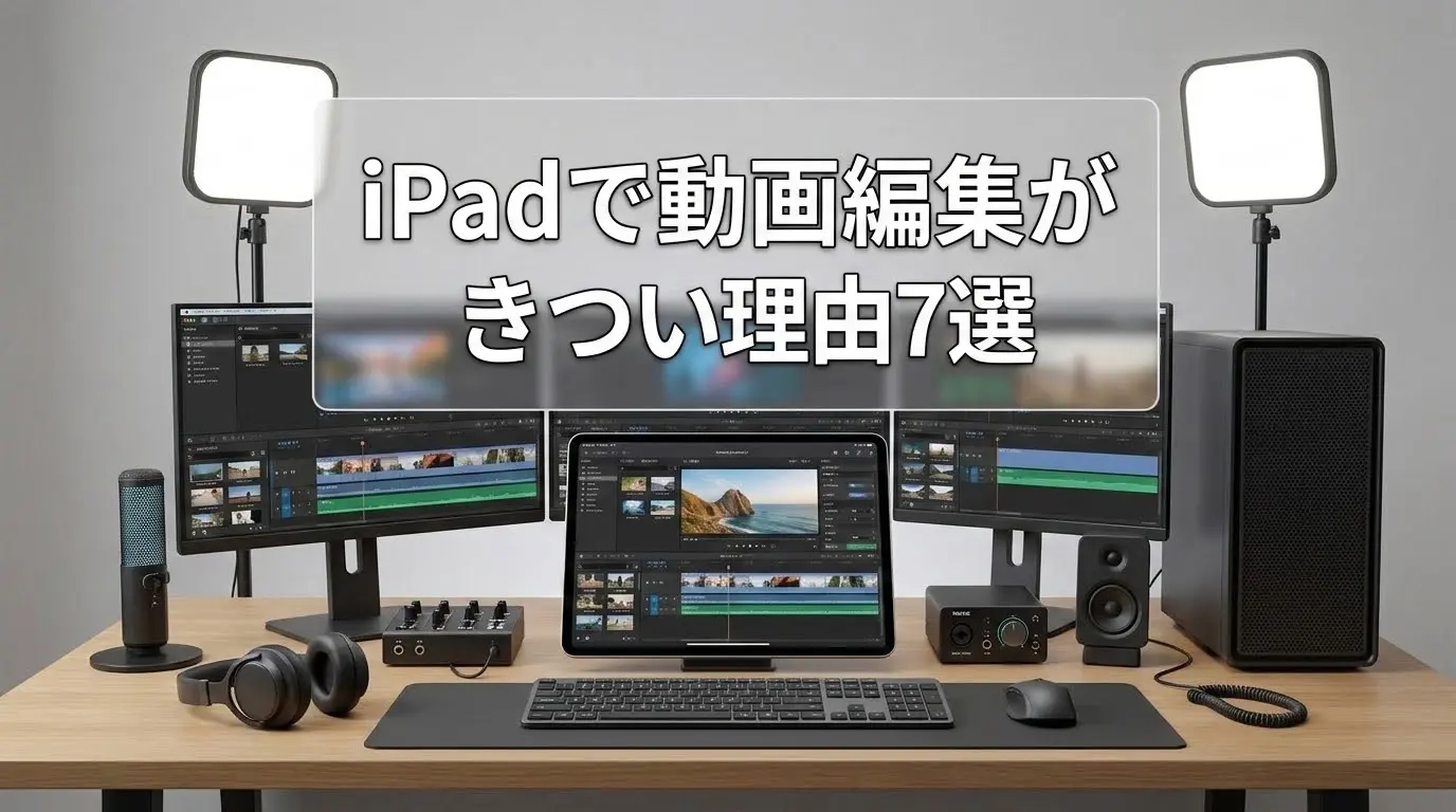 iPadで動画編集がきつい理由7選