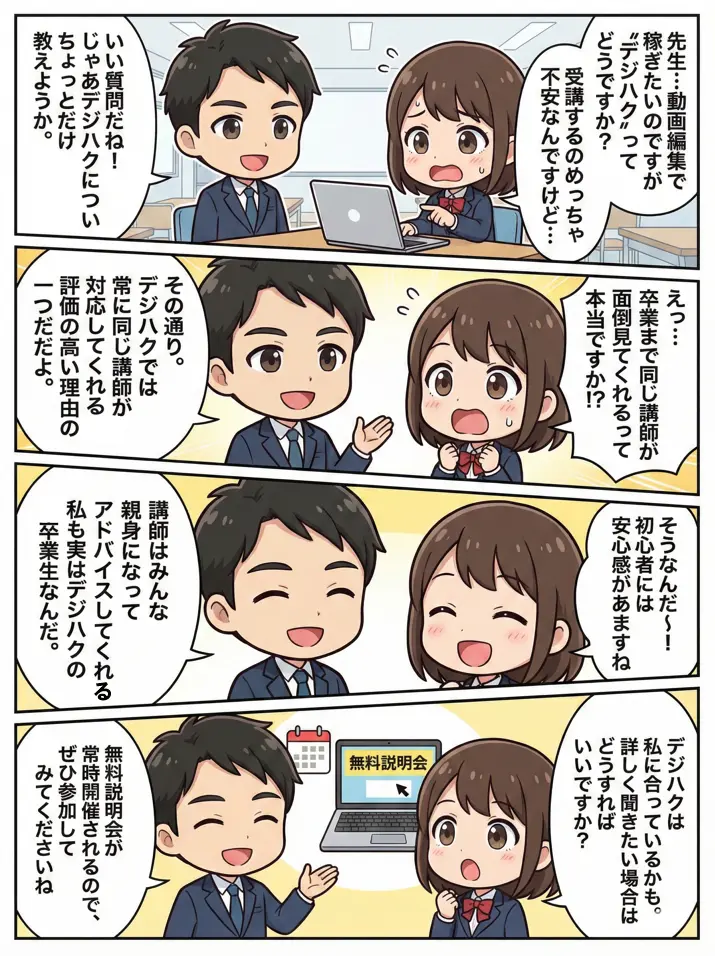 デジハクにやばい評判や口コミ