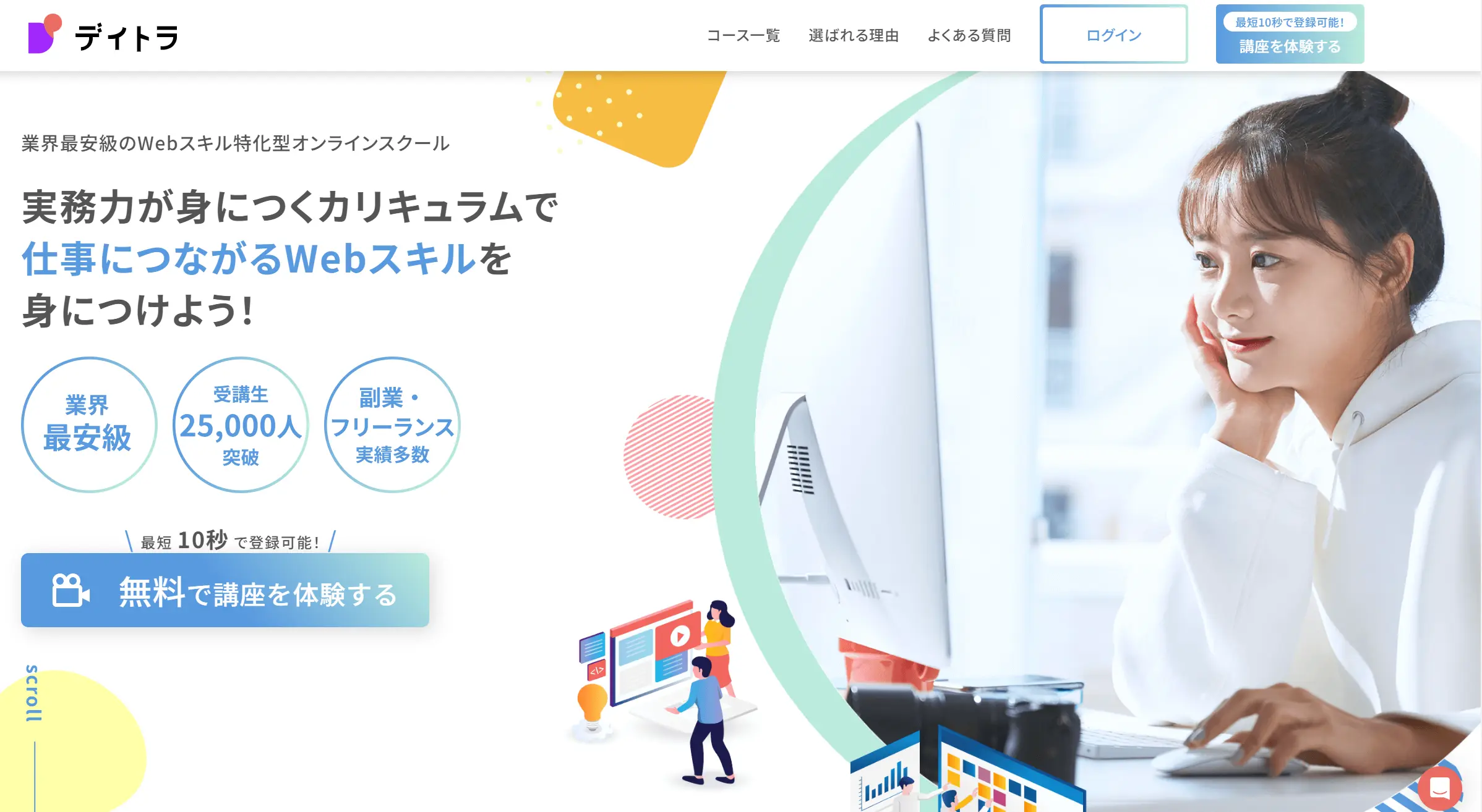 デイトラの公式サイト