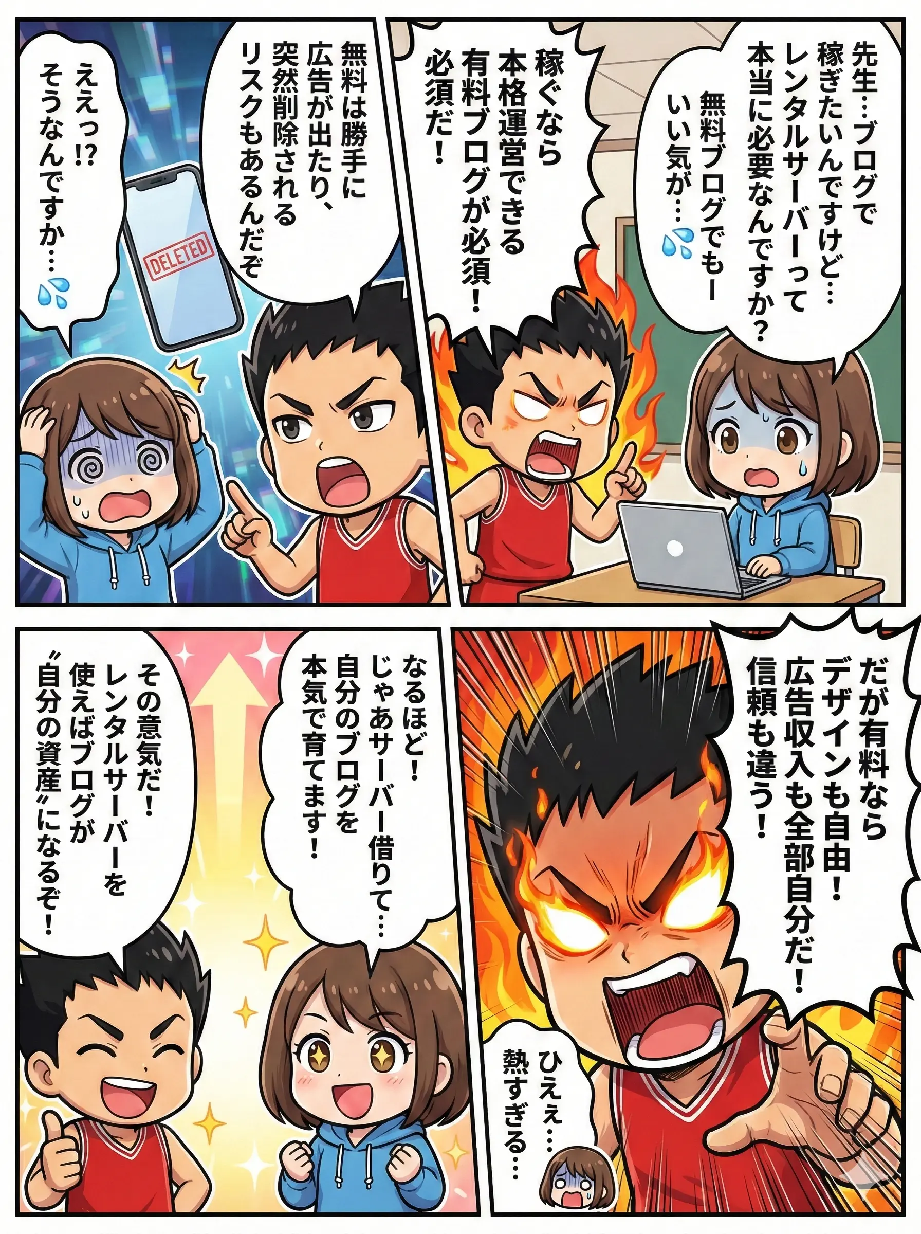 ブログで稼ぐならレンタルサーバーは必要です