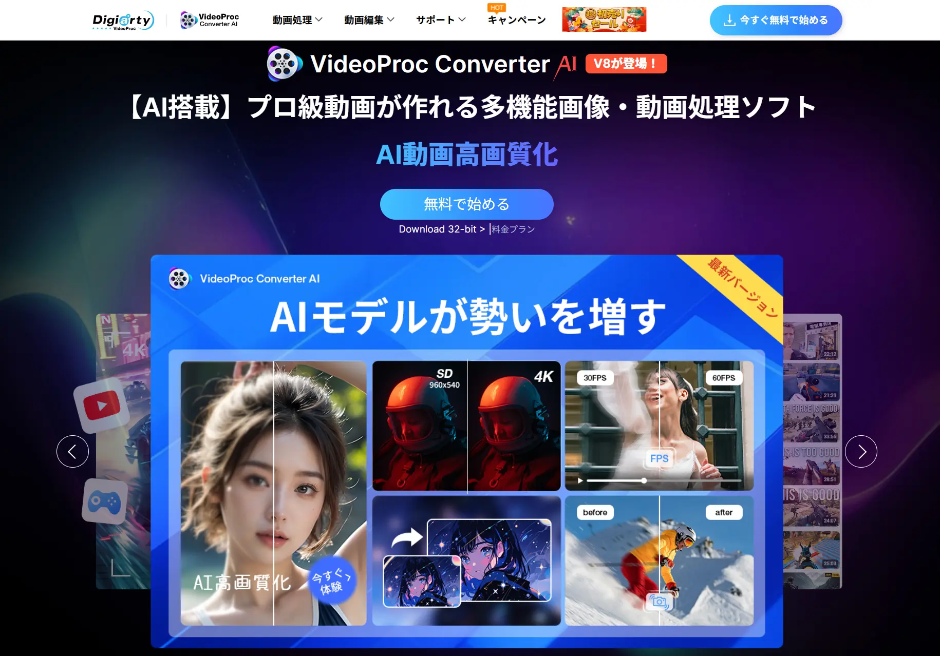 VideoProc Converter AIの公式画像