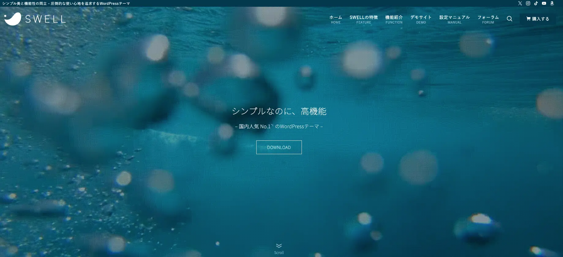 SWELLの公式サイト