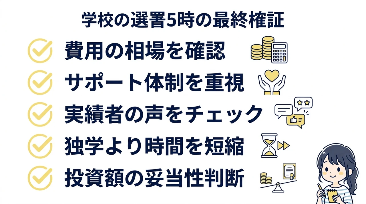 メルカリ物販スクール受講を検討しよう