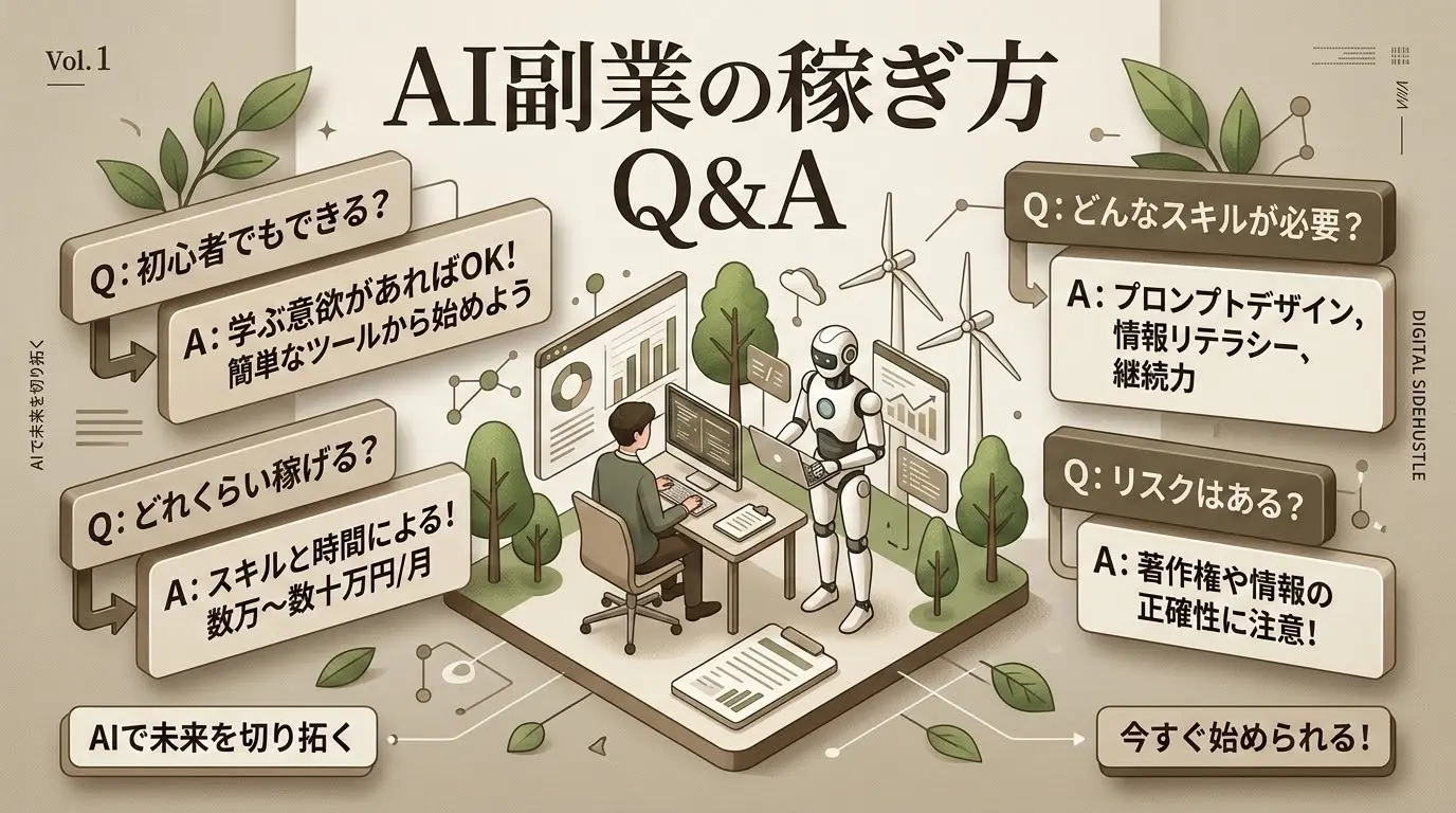 AI副業の稼ぎ方に関するQ&A