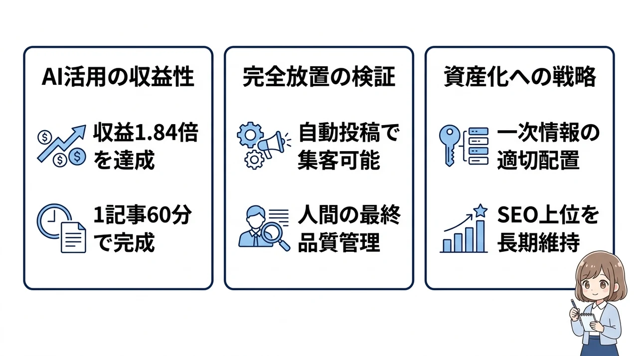 AI副業ブログをやってみた結果は？