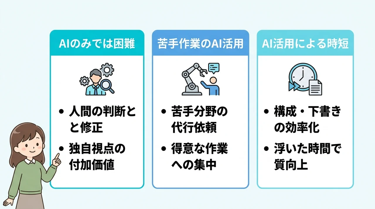 AI副業で稼ぐポイント3選