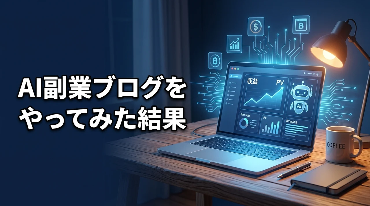 AI副業をやってみた結果は?|ブログがおすすめな理由も徹底解説!