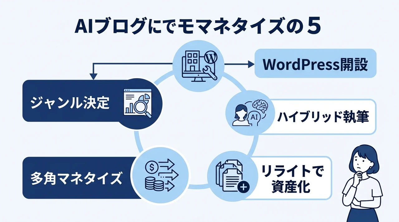AIブログの収益化に挑戦しよう