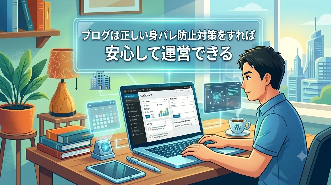 まとめ｜ブログは正しい身バレ防止対策をすれば安心して運営できる