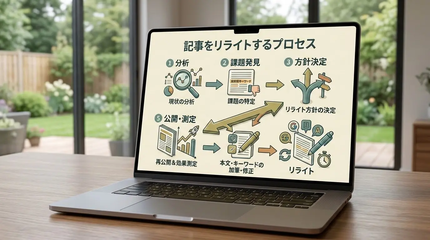 記事をリライトする