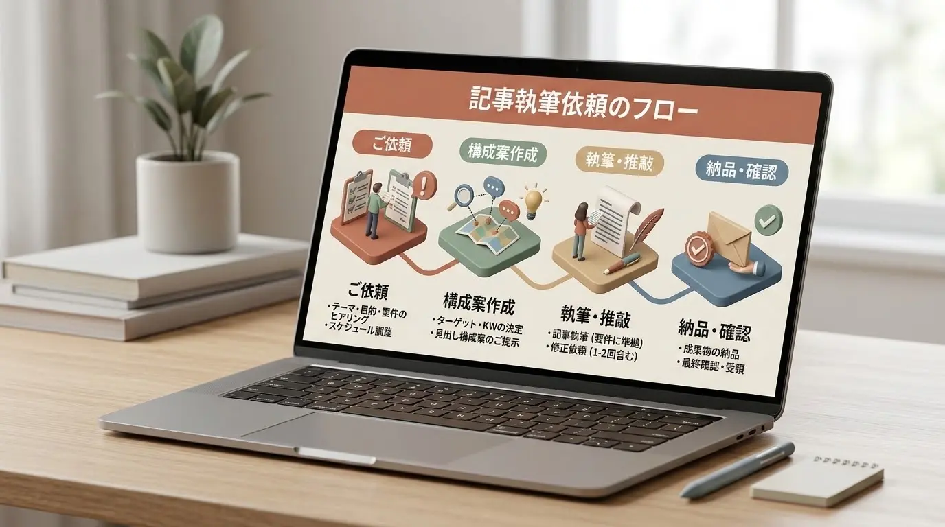 記事執筆依頼