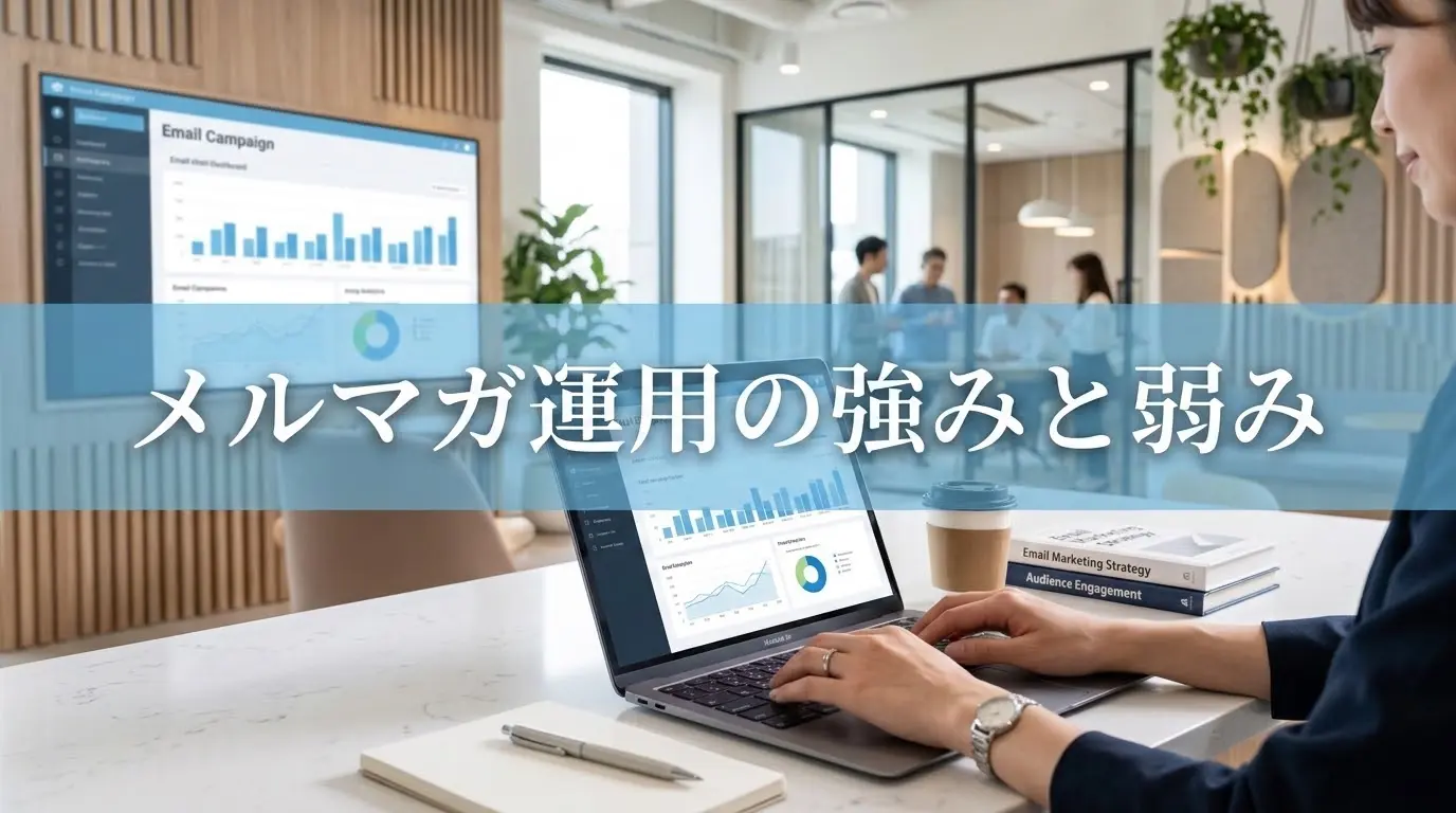 メルマガ運用の強みと弱み