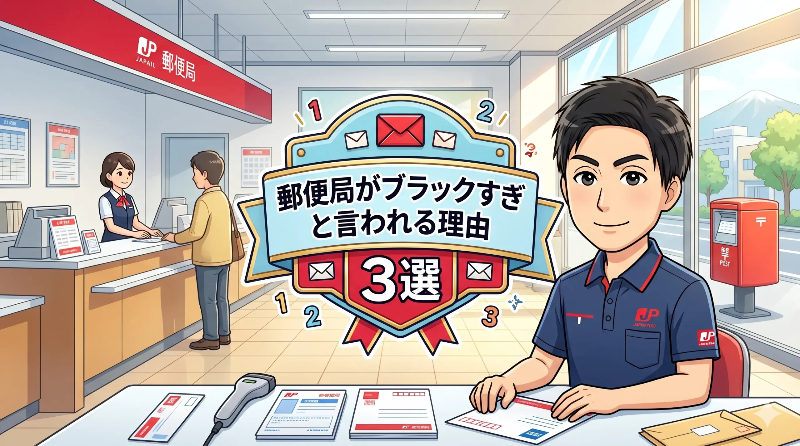 郵便局がブラックすぎと言われる理由3選