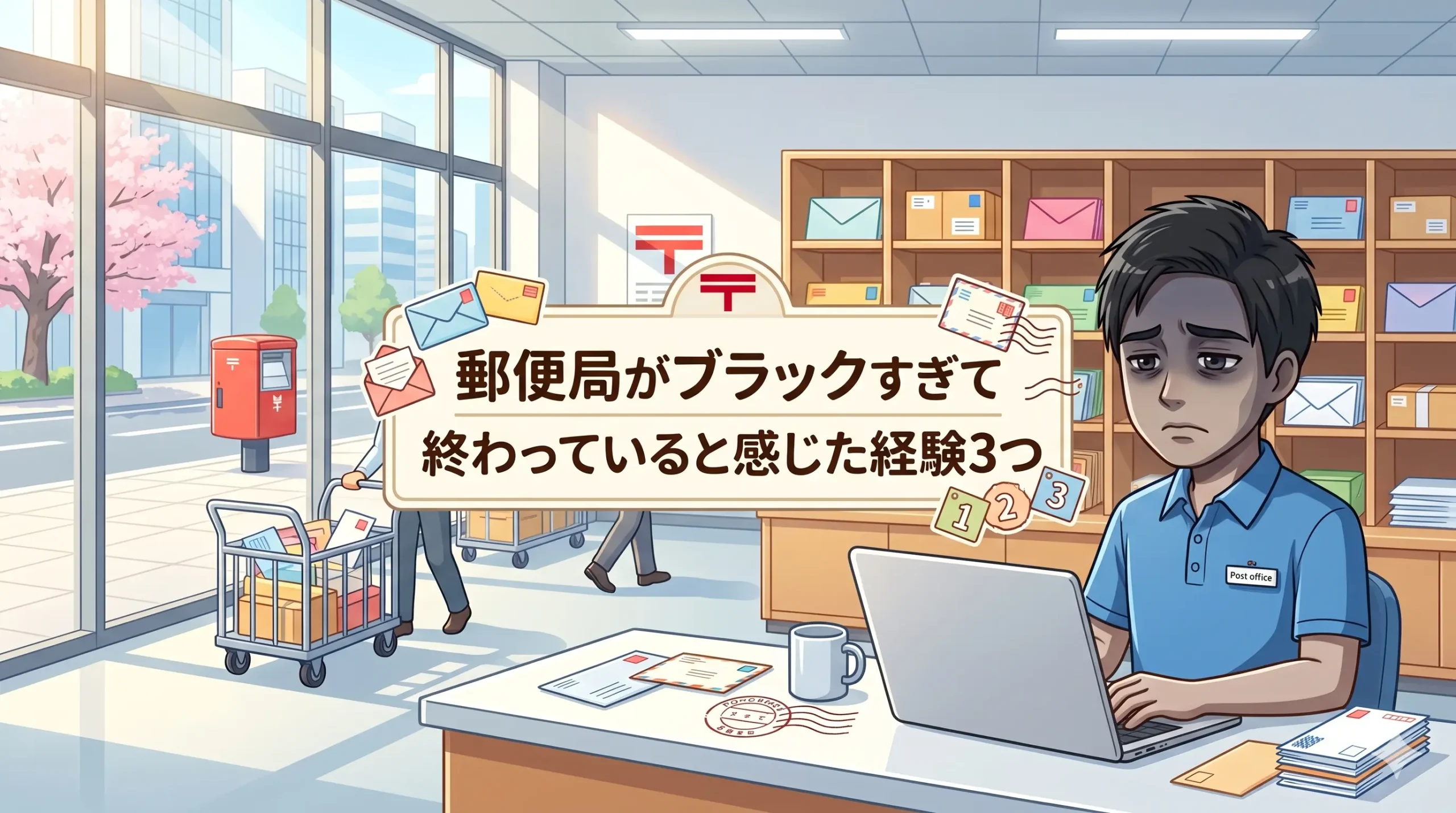 郵便局がブラックすぎて終わっていると感じた経験3つ