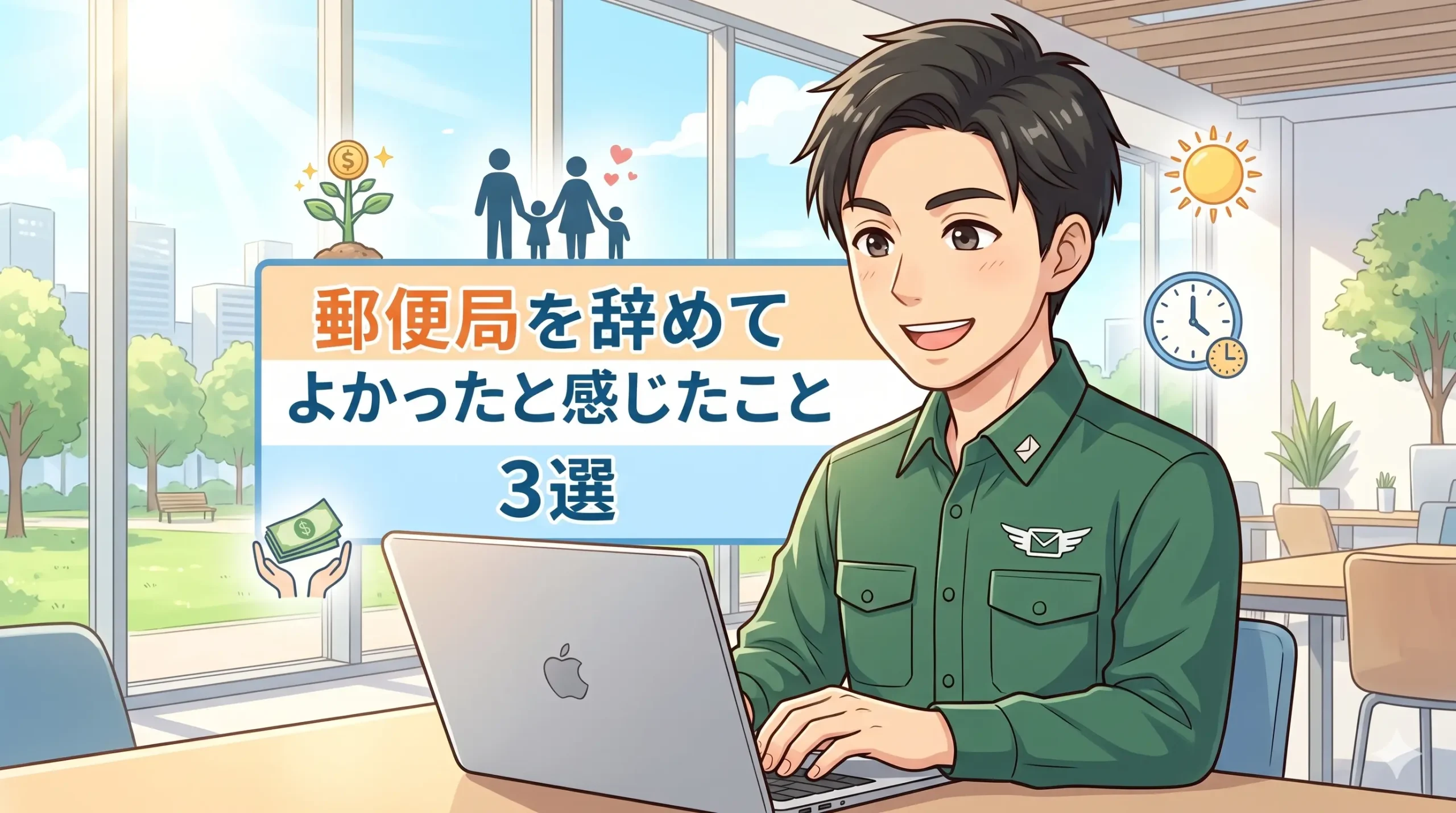郵便局を辞めてよかったと感じたこと3選