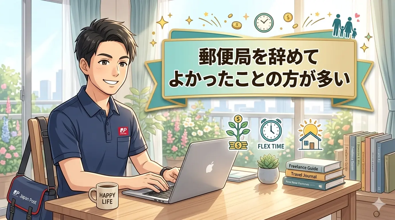 まとめ:郵便局を辞めてよかったことの方が多い