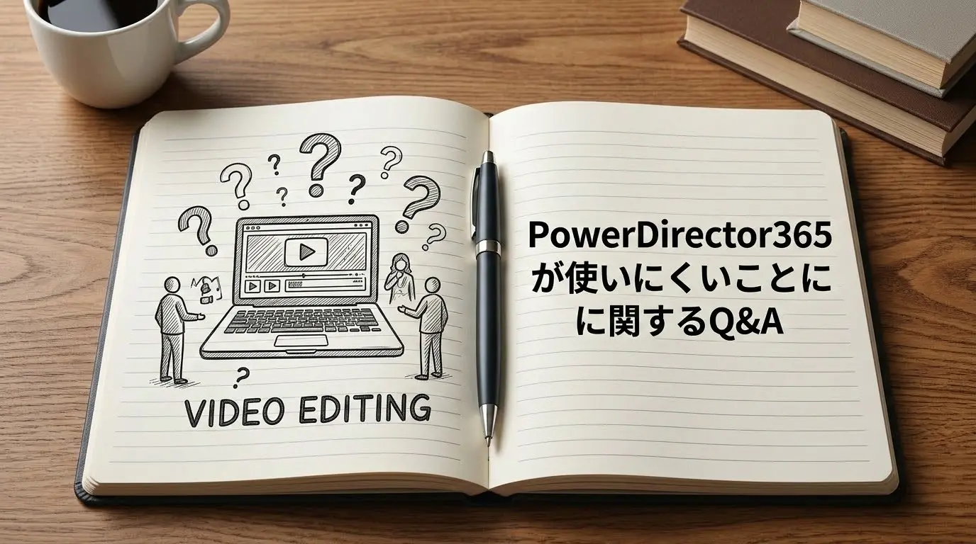 PowerDirectorが使いにくいことに関するQ&A