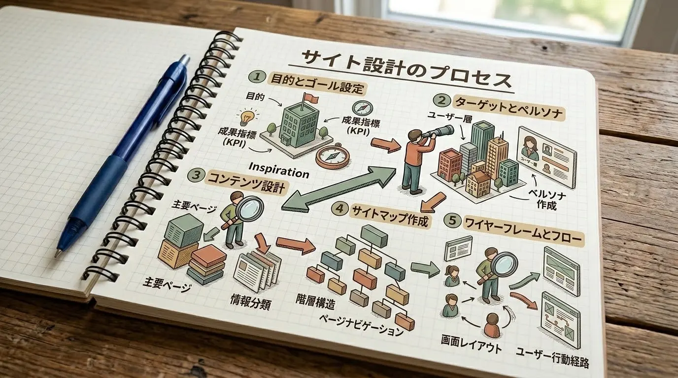 サイト設計を考える