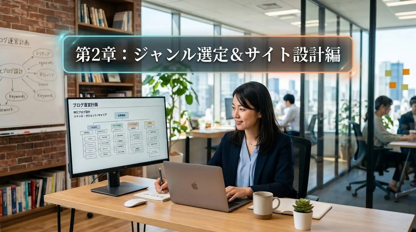 第2章：ジャンル選定＆サイト設計編
