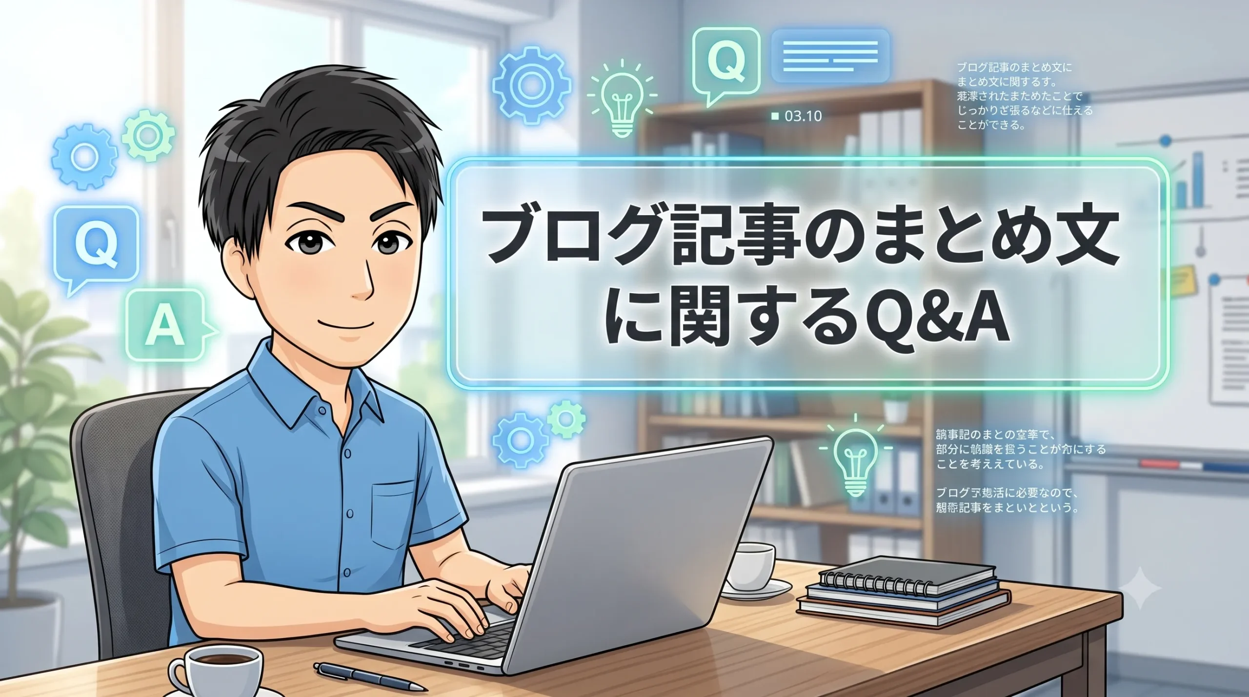 ブログ記事のまとめ文に関するQ&A