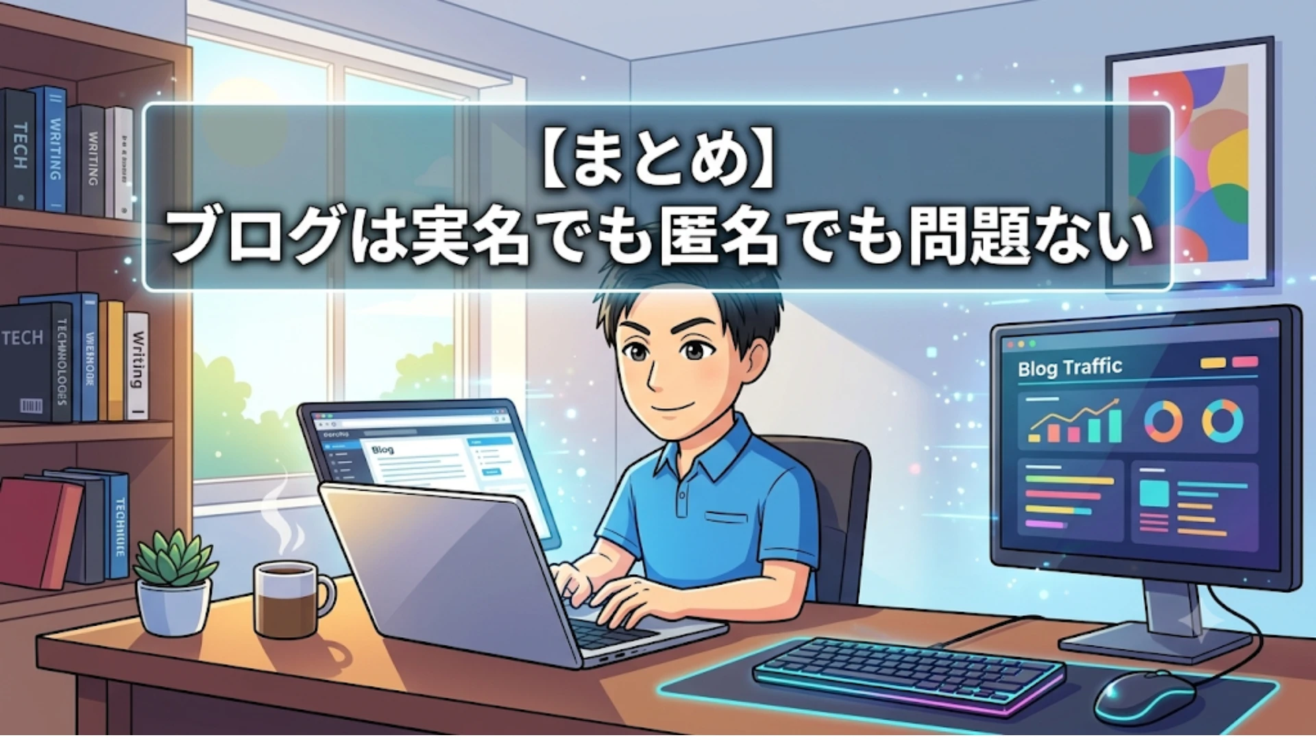 【まとめ】ブログは実名でも匿名でも問題ない