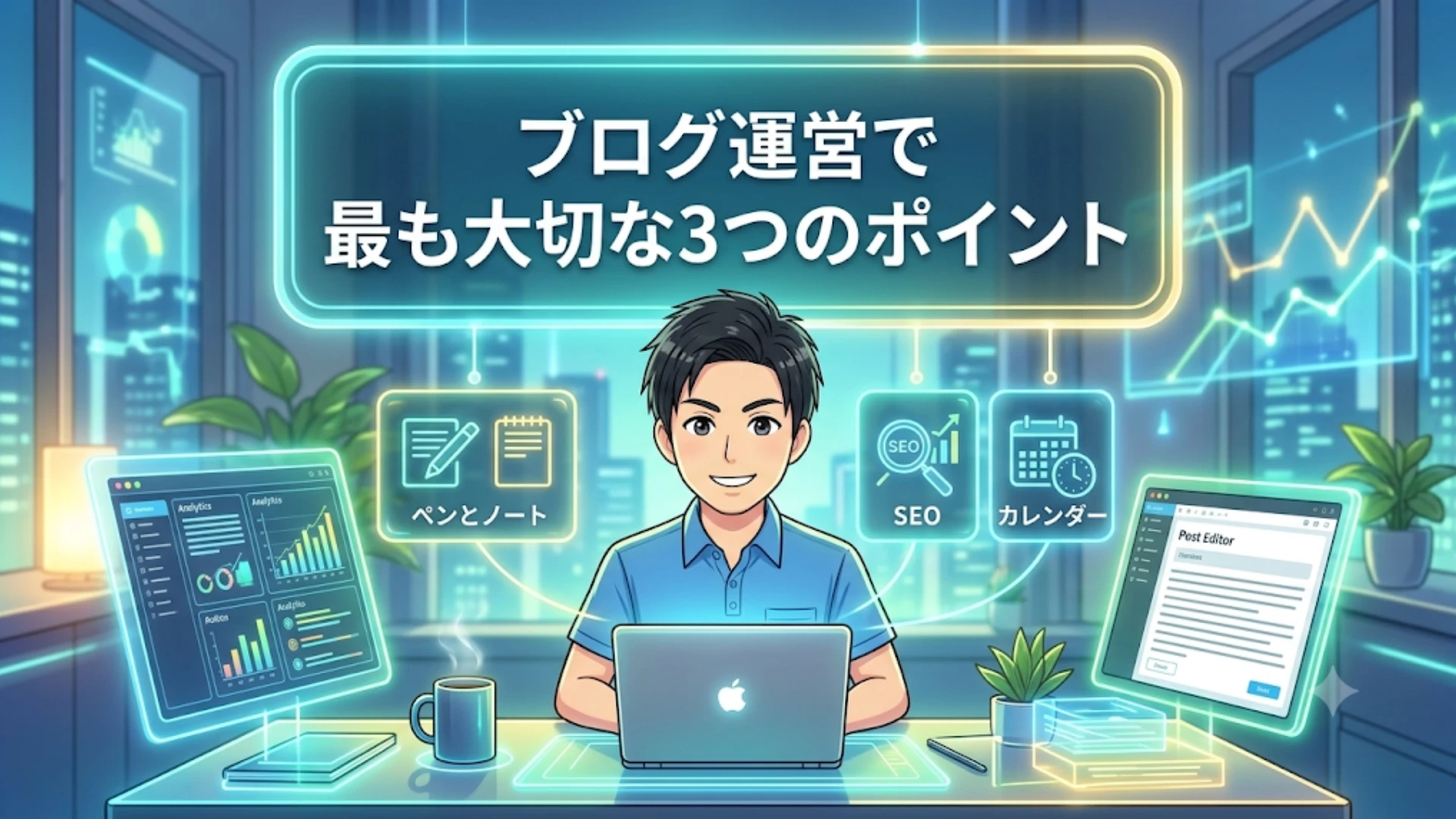 匿名・実名で悩むのはもう終わり！ブログ運営で最も大切な3つのポイント