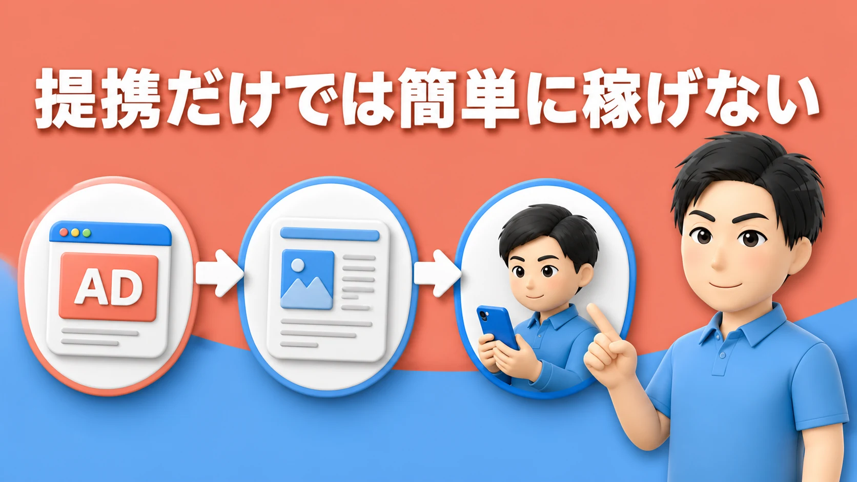 提携しても簡単に稼げるわけではないから