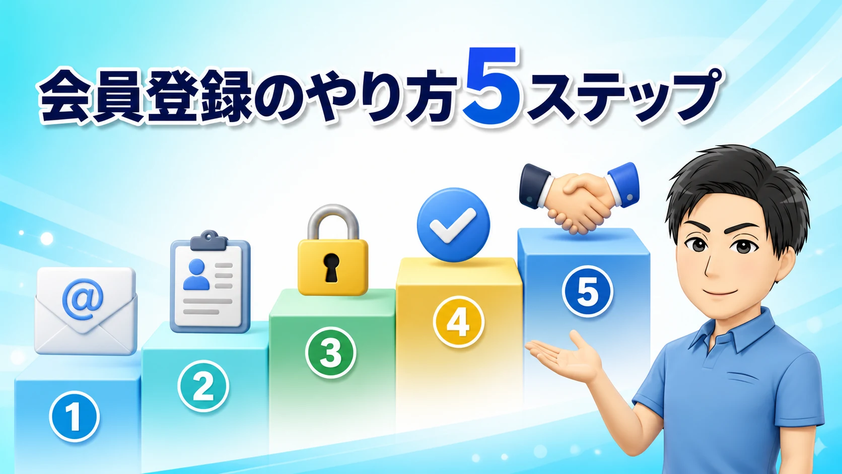 A8ネットの会員登録のやり方5ステップ