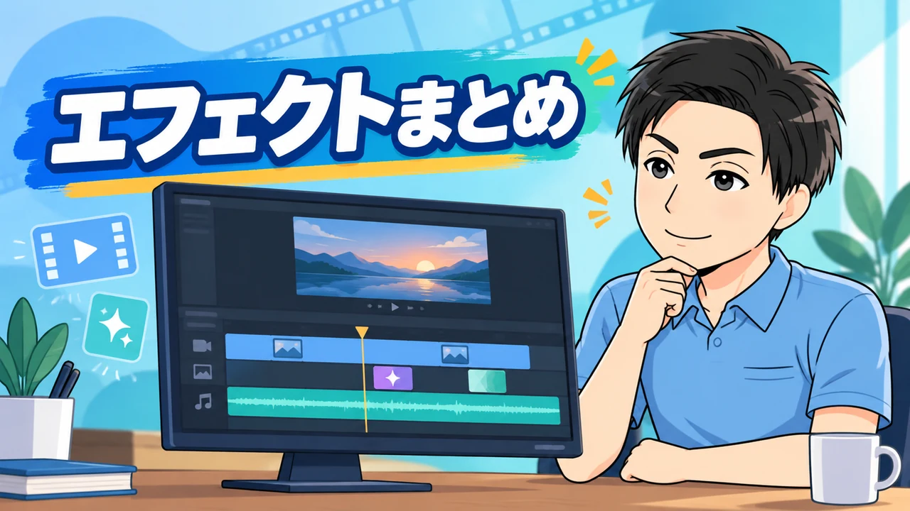 動画編集エフェクトまとめ