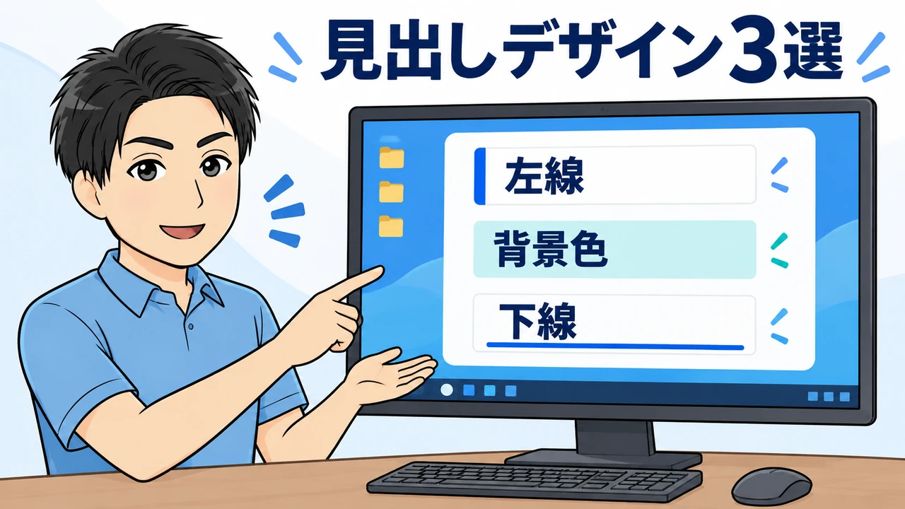 SWELLで使える見出しデザインのCSS例3選