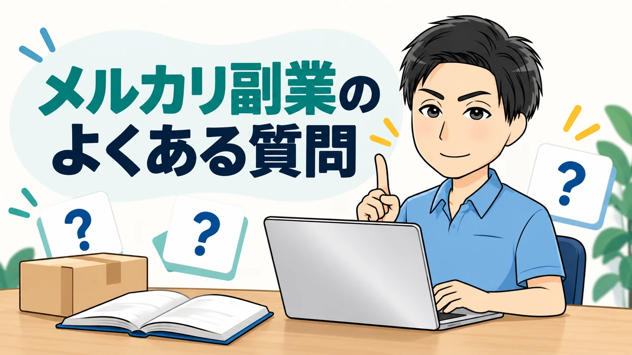 メルカリ副業のよくある質問