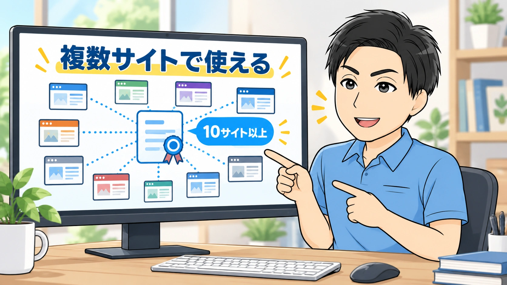 SWELLは1回購入すれば複数サイトで使える
