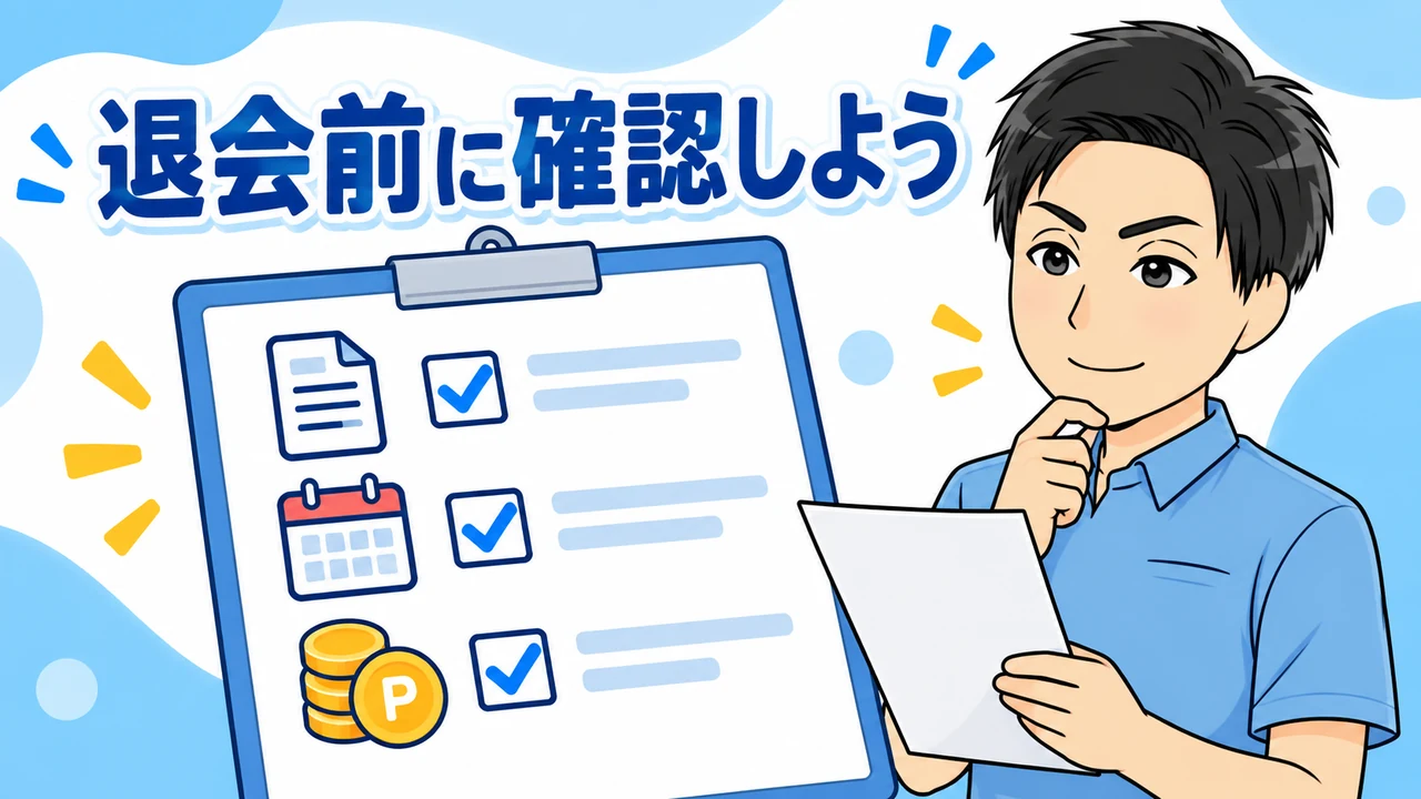 ユーワードを退会する前に確認したいポイント