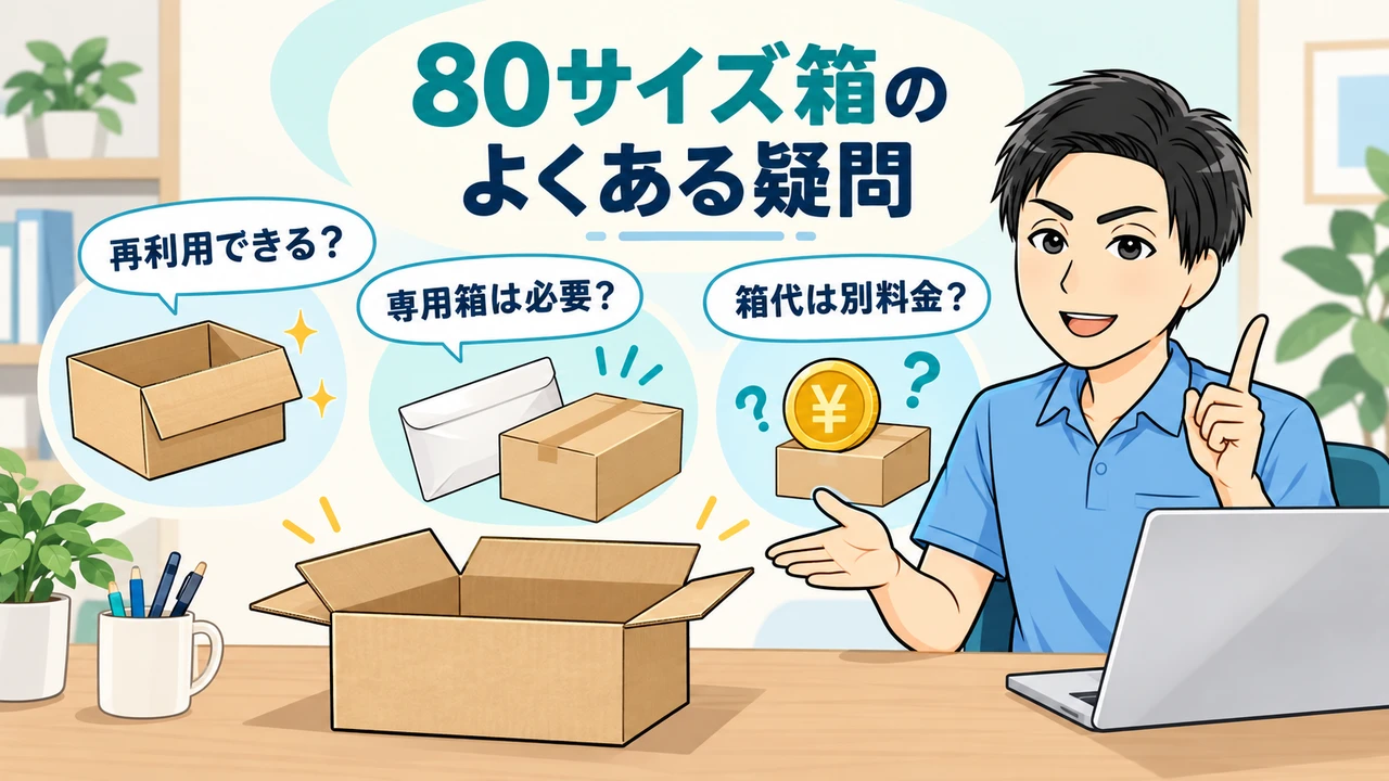 80サイズ箱のよくある疑問