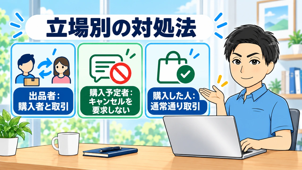 立場別の対処法